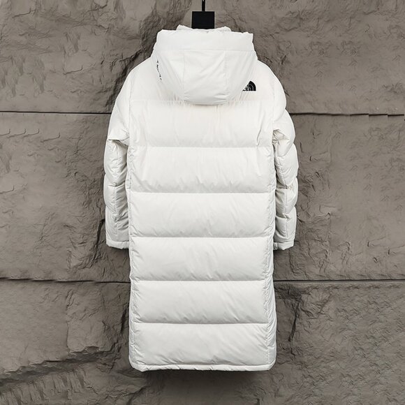 The North Face White Long Down Jacket - Picture 2 of 9